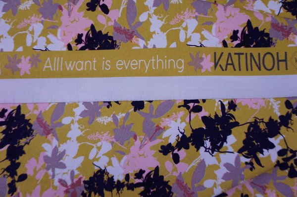 All I want is everything by KATINOH, French Terry Druck